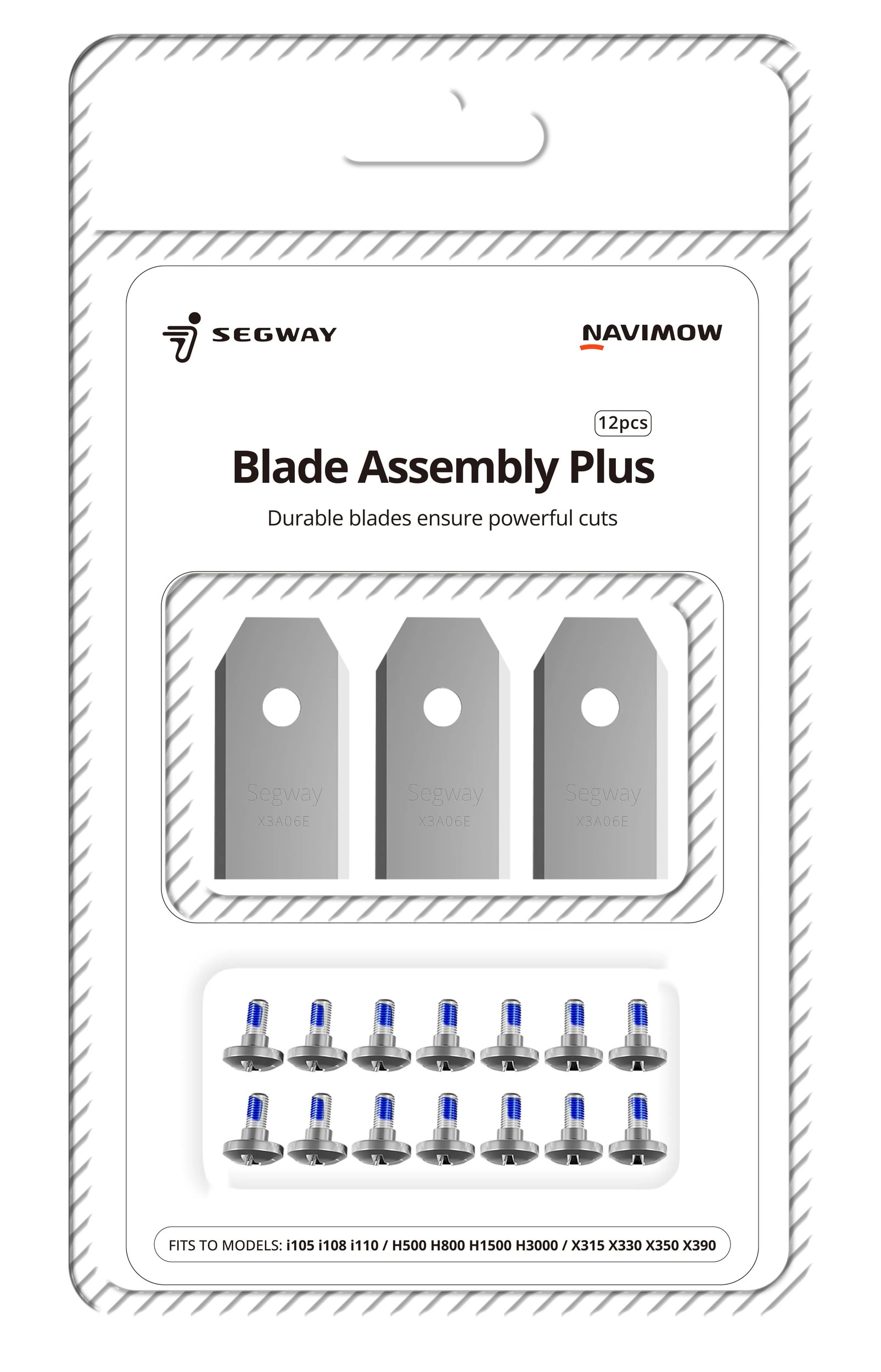 Reserve mesjes 12 stuks